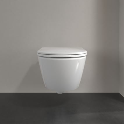 Villeroy & Boch 4670T9R1 - Seinä-WC SUBWAY 3.0 SoftClose-istuinkannella, keramiikka/valkoinen