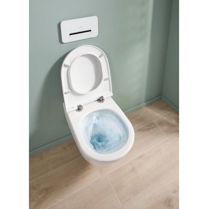 Villeroy & Boch 4670T9R1 - Seinä-WC SUBWAY 3.0 SoftClose-istuinkannella, keramiikka/valkoinen