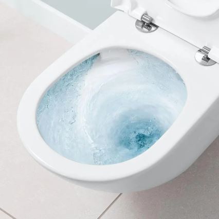 Villeroy & Boch 4670TS01 - Seinään asennettava WC SoftClose-kannella SUBWAY 3.0 keramiikka/valkoinen