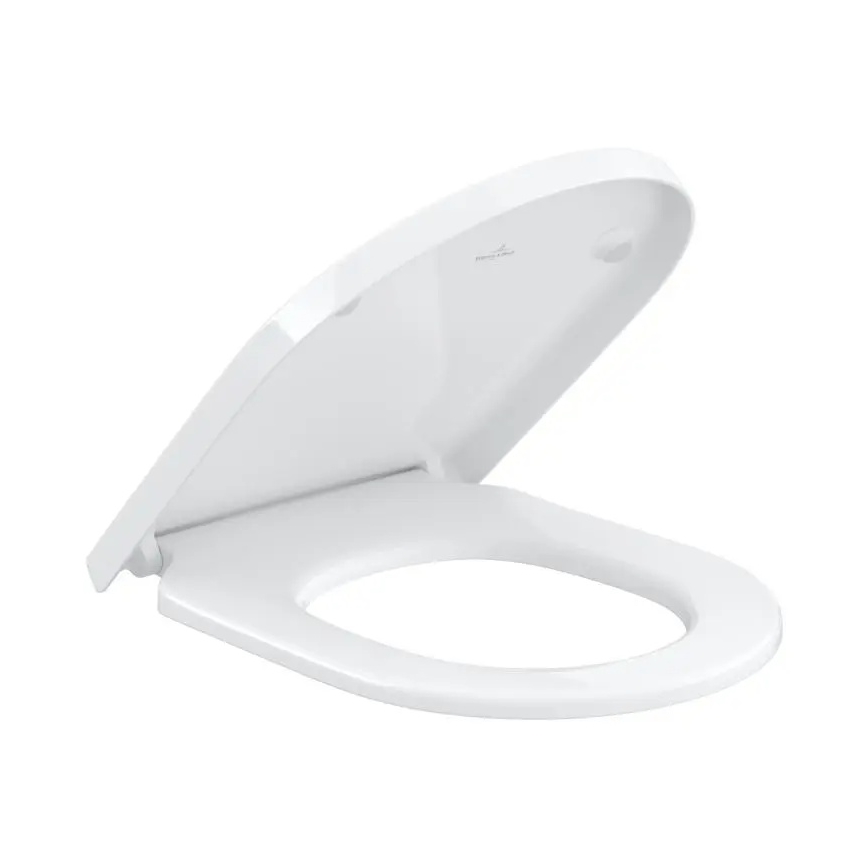 Villeroy & Boch 4670TSR1 - Seinään asennettava WC-istuin SoftClose-kannella SUBWAY 3.0 keramiikka/valkoinen