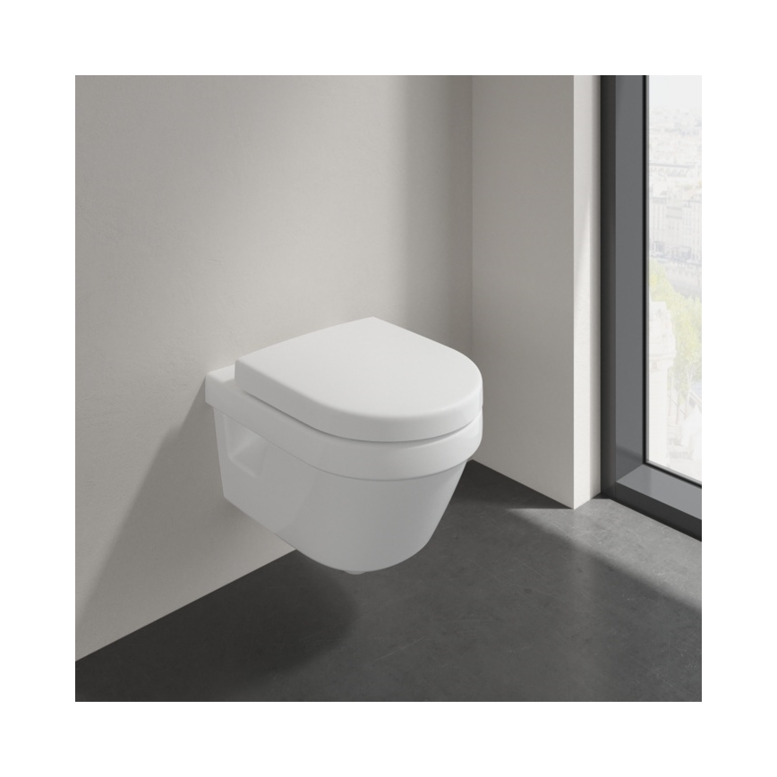 Villeroy & Boch 4687R001 - Seinään asennettava WC ARCHITECTURA keramiikka/valkoinen