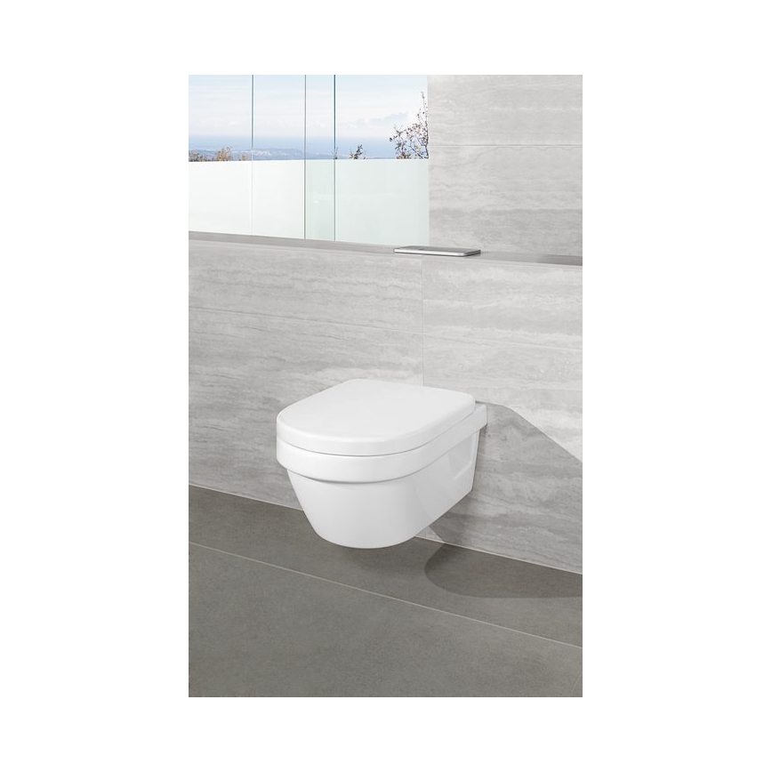 Villeroy & Boch 4687R001 - Seinään asennettava WC ARCHITECTURA keramiikka/valkoinen