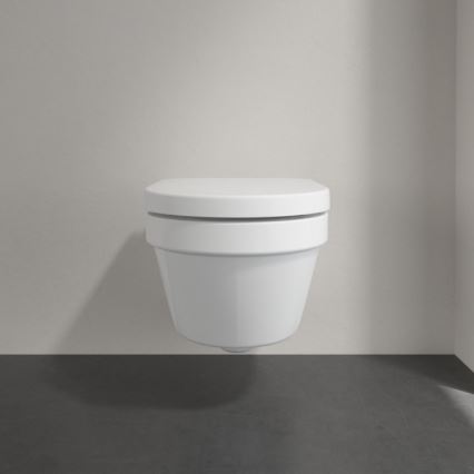 Villeroy & Boch 4694R001 - Seinään asennettava WC-istuin ARCHITECTURA keraaminen/valkoinen