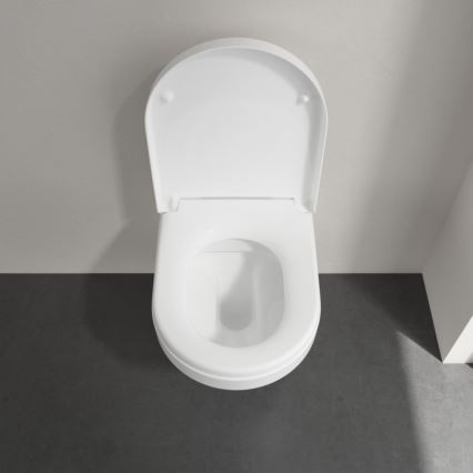 Villeroy & Boch 4694R001 - Seinään asennettava WC-istuin ARCHITECTURA keraaminen/valkoinen
