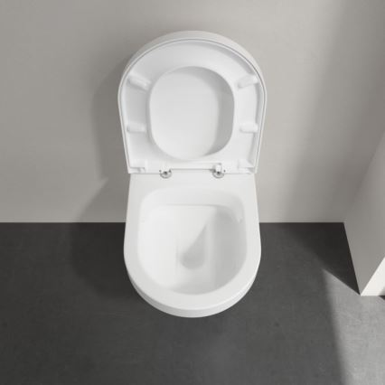 Villeroy & Boch 4694R001 - Seinään asennettava WC-istuin ARCHITECTURA keraaminen/valkoinen