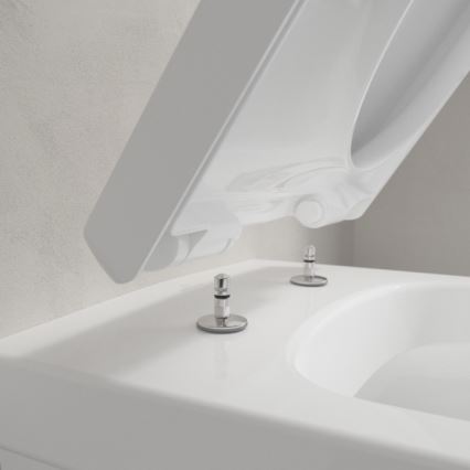 Villeroy & Boch 4694R001 - Seinään asennettava WC-istuin ARCHITECTURA keraaminen/valkoinen
