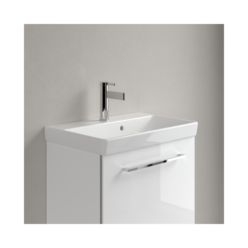 Villeroy & Boch 4A005501 - AVENTO seinään asennettava pesuallas 55x37 cm keramiikka/valkoinen