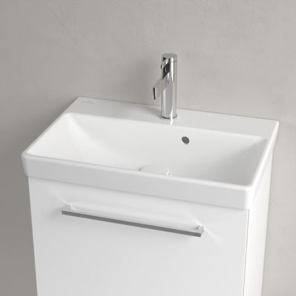 Villeroy & Boch 4A005501 - AVENTO seinään asennettava pesuallas 55x37 cm keramiikka/valkoinen