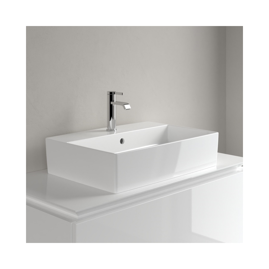 Villeroy & Boch 4A076001 - Pöytätason pesuallas MEMENTO 60x42 cm keramiikka/valkoinen