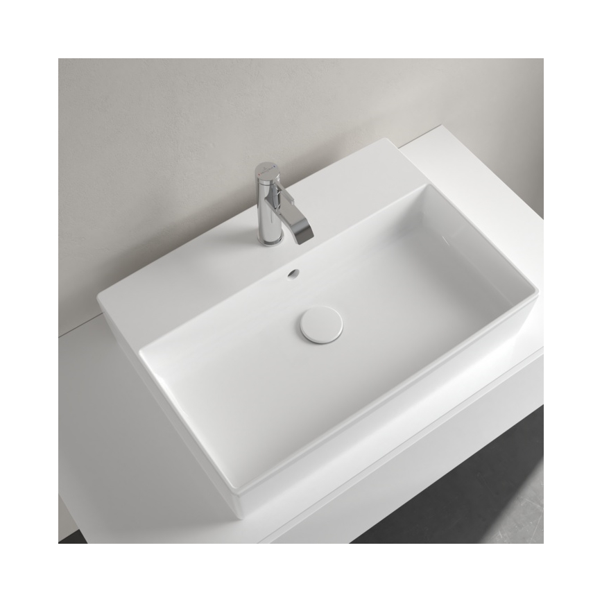 Villeroy & Boch 4A076001 - Pöytätason pesuallas MEMENTO 60x42 cm keramiikka/valkoinen
