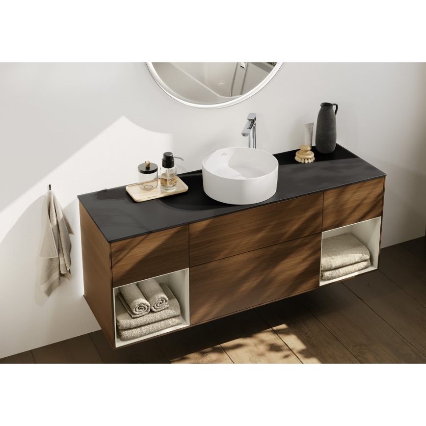 Villeroy & Boch 4A184001 - Tason päälle asennettava pesuallas COLLARO, halkaisija 40 cm, keraaminen/valkoinen