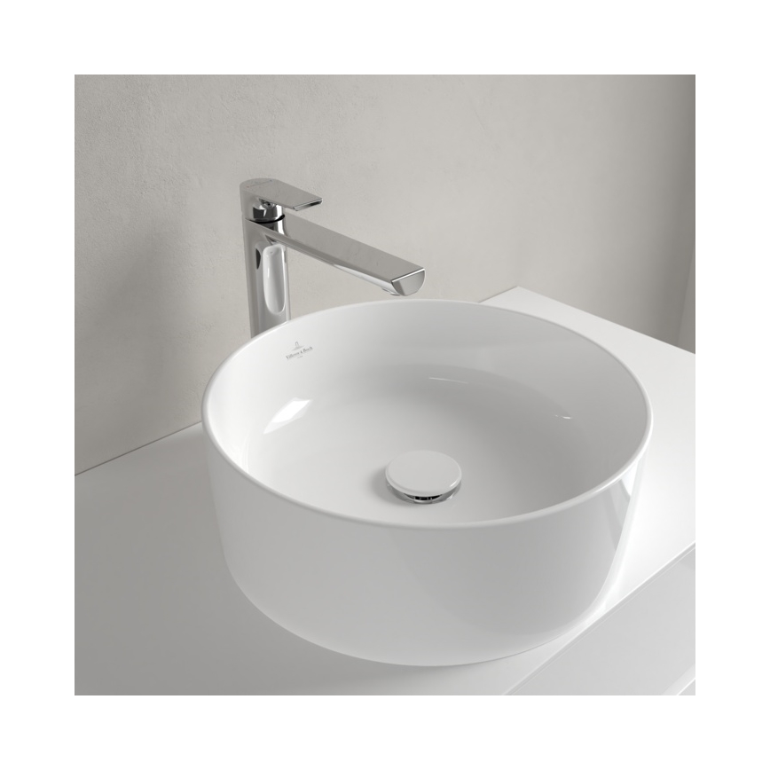 Villeroy & Boch 4A1840R1 - COLLARO pöytätason pesuallas halkaisija 40 cm keramiikka/valkoinen