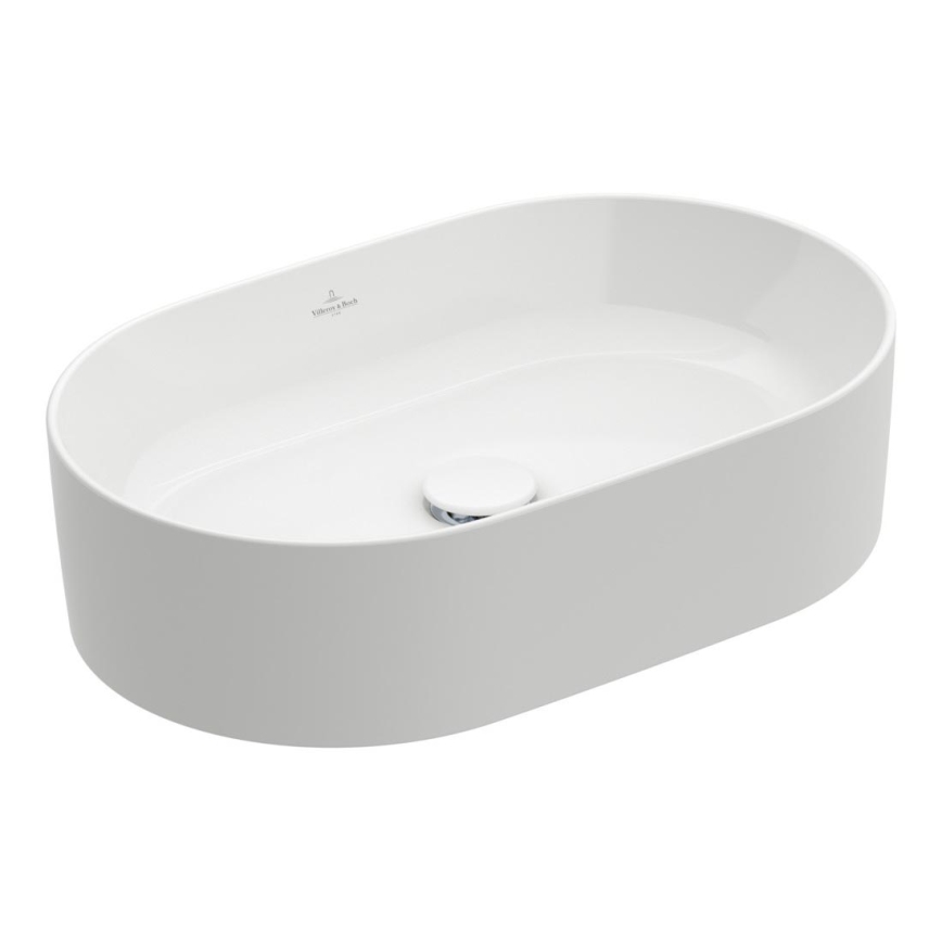 Villeroy & Boch 4A195601 - COLLARO tasoon asennettava pesuallas 56x36 cm, keraaminen/valkoinen