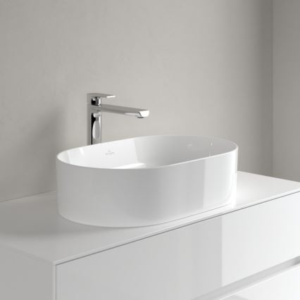 Villeroy & Boch 4A195601 - COLLARO tasoon asennettava pesuallas 56x36 cm, keraaminen/valkoinen