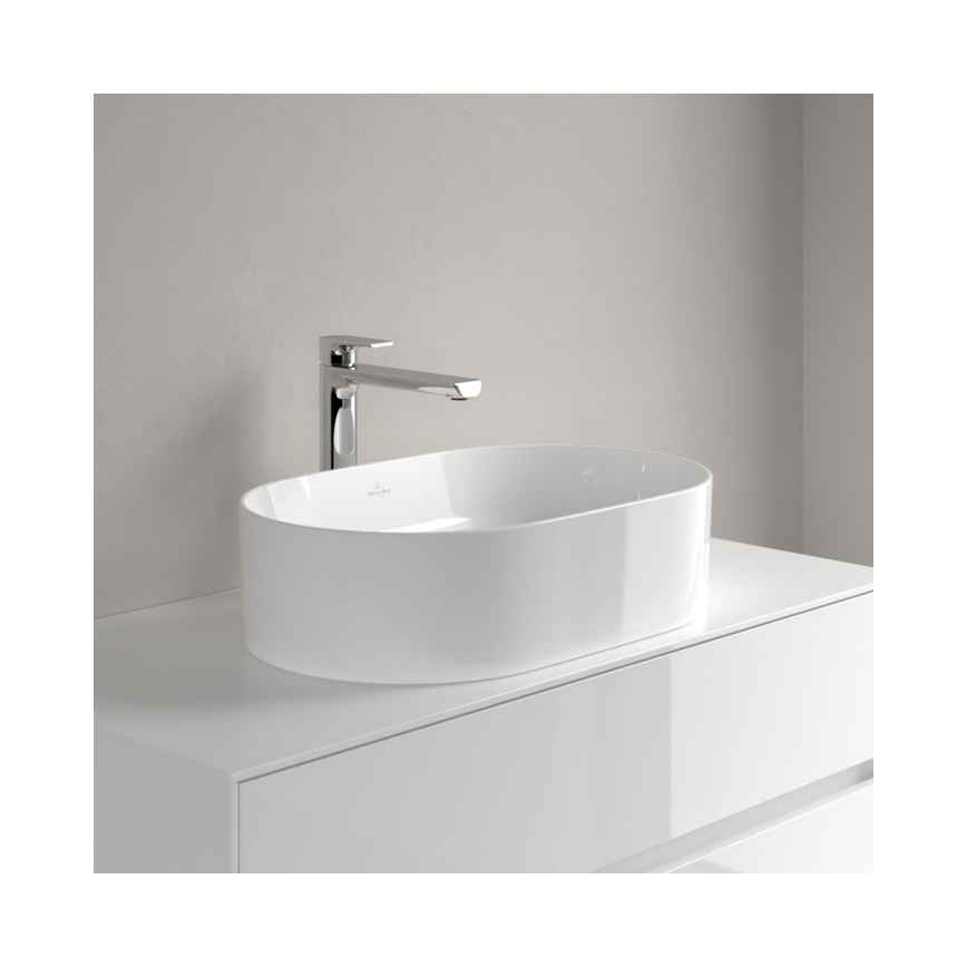 Villeroy & Boch 4A195601 - COLLARO tasoon asennettava pesuallas 56x36 cm, keraaminen/valkoinen