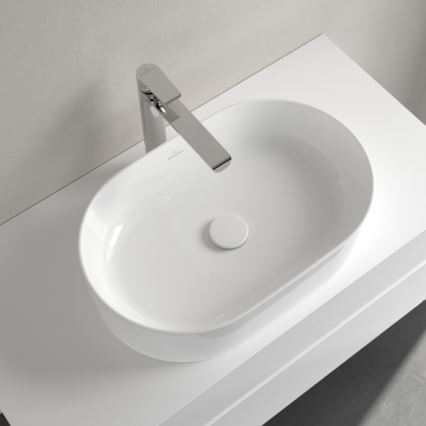 Villeroy & Boch 4A195601 - COLLARO tasoon asennettava pesuallas 56x36 cm, keraaminen/valkoinen