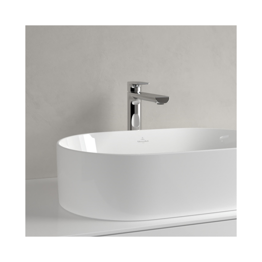 Villeroy & Boch 4A195601 - COLLARO tasoon asennettava pesuallas 56x36 cm, keraaminen/valkoinen