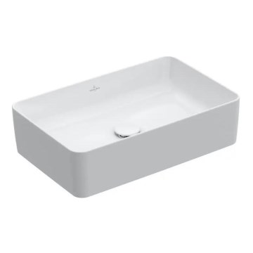 Villeroy & Boch 4A205601 - COLLARO tason päälle asennettava pesuallas 56x36 cm, keramiikka/valkoinen