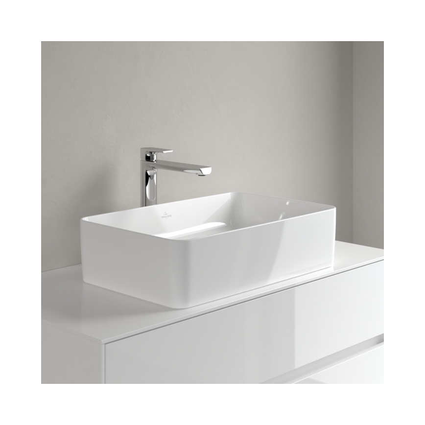 Villeroy & Boch 4A2056R1 - Tasoon asennettava pesuallas COLLARO 56x36 cm keramiikka/valkoinen