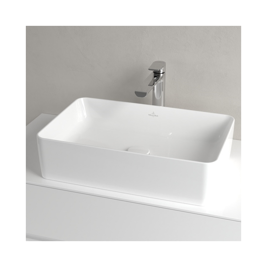 Villeroy & Boch 4A2056R1 - Tasoon asennettava pesuallas COLLARO 56x36 cm keramiikka/valkoinen