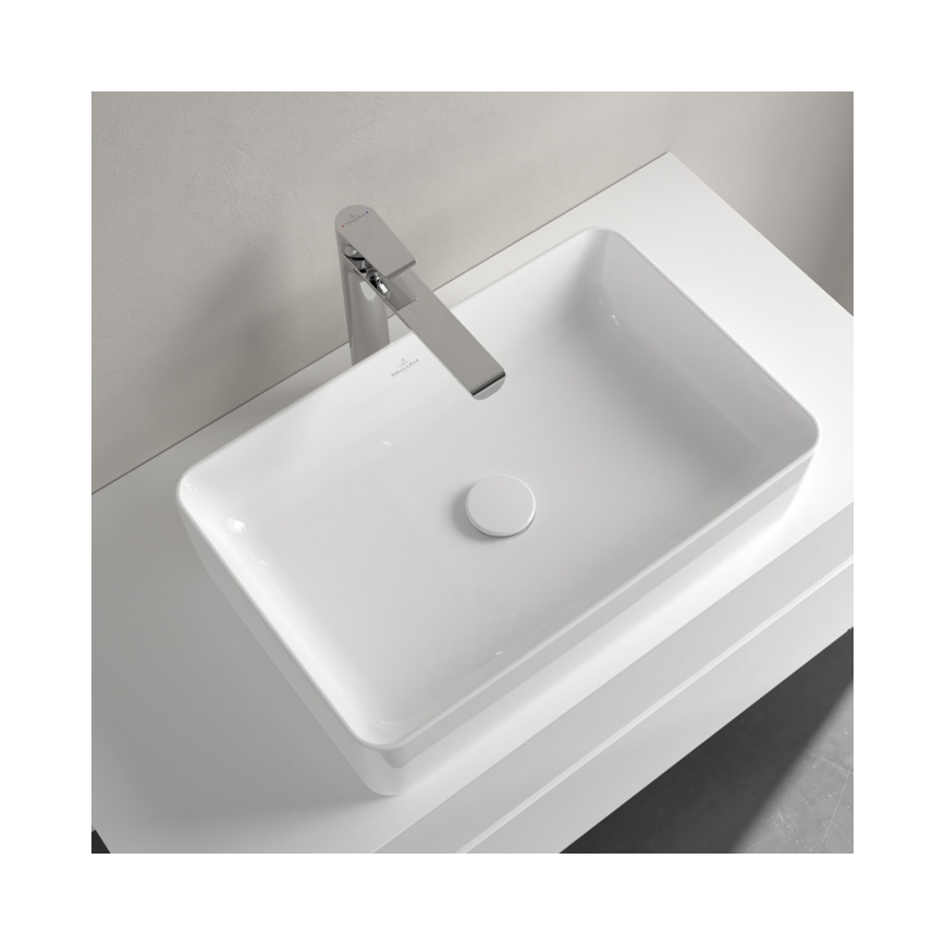 Villeroy & Boch 4A2056R1 - Tasoon asennettava pesuallas COLLARO 56x36 cm keramiikka/valkoinen