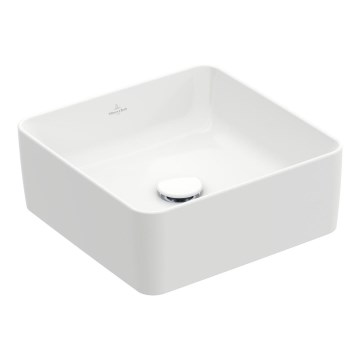 Villeroy & Boch 4A213801 - COLLARO-pöytätason pesuallas 38x38 cm keramiikka/valkoinen