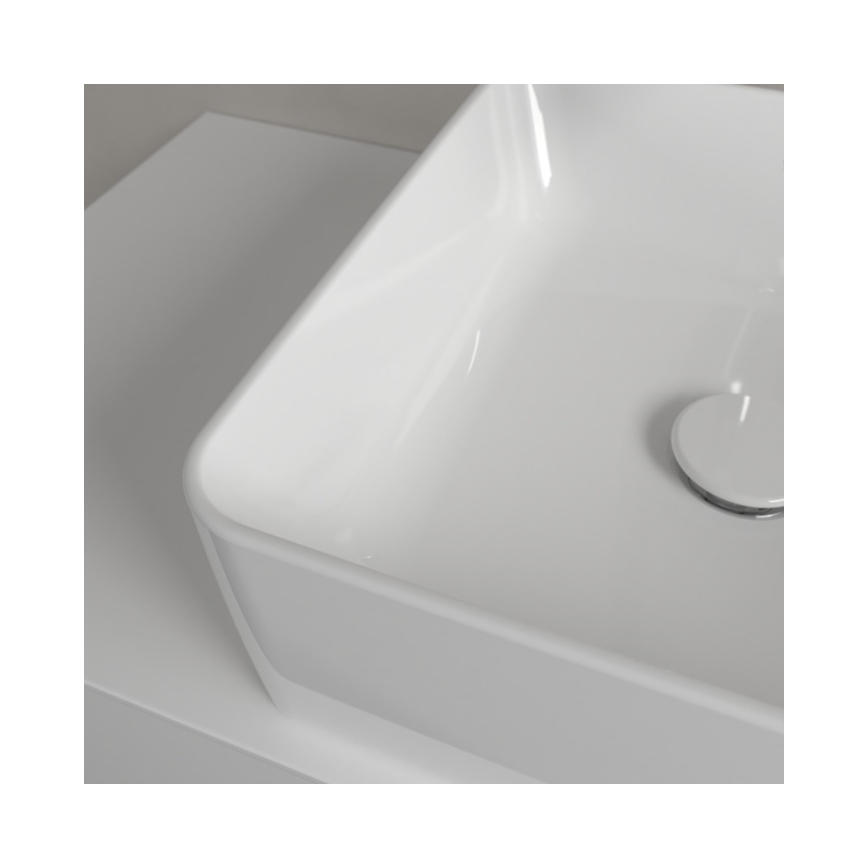 Villeroy & Boch 4A213801 - COLLARO-pöytätason pesuallas 38x38 cm keramiikka/valkoinen