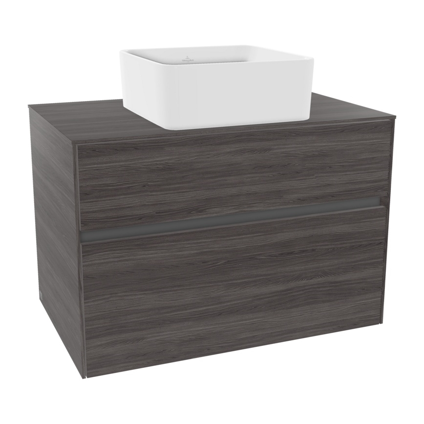 Villeroy & Boch 4A213801 - COLLARO-pöytätason pesuallas 38x38 cm keramiikka/valkoinen