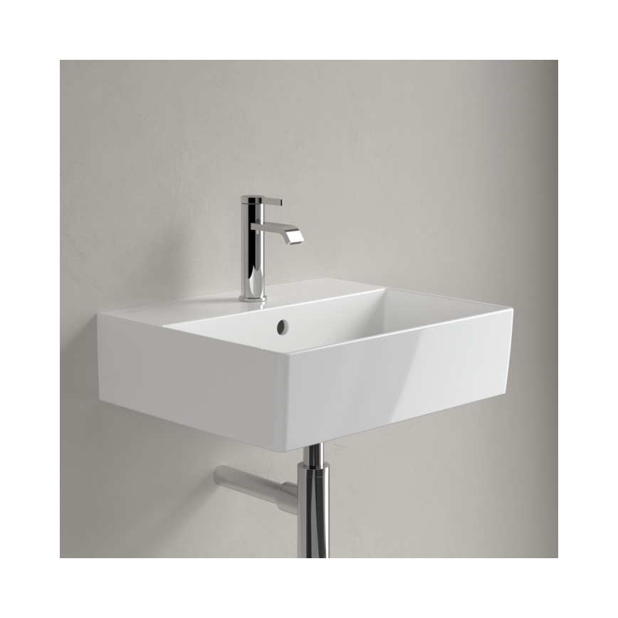 Villeroy & Boch 4A225G01 - Seinä- tai tasoon asennettava pesuallas MEMENTO 50x42cm keramiikka/valkoinen