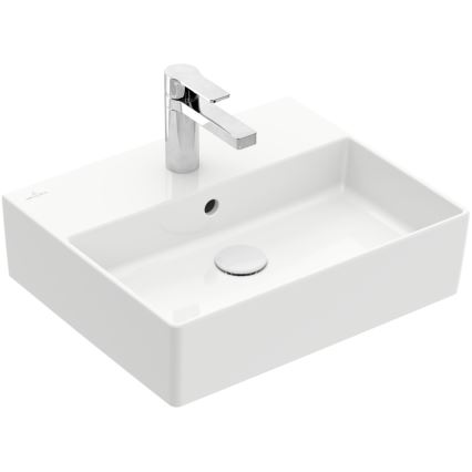 Villeroy & Boch 4A225G01 - Seinä- tai tasoon asennettava pesuallas MEMENTO 50x42cm keramiikka/valkoinen