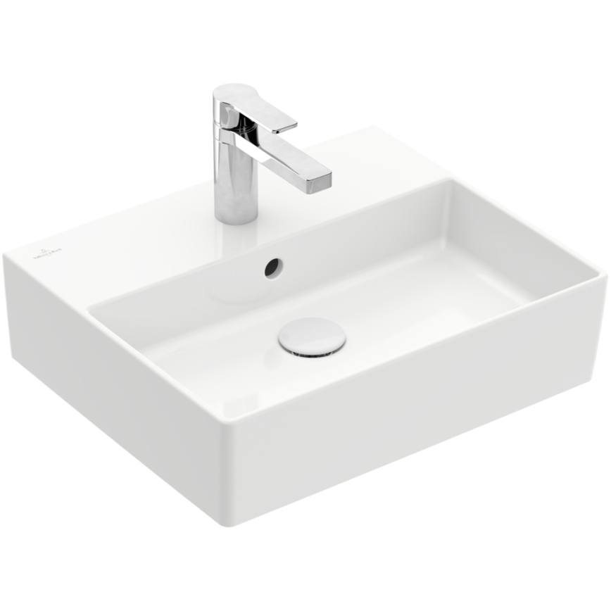 Villeroy & Boch 4A225G01 - Seinä- tai tasoon asennettava pesuallas MEMENTO 50x42cm keramiikka/valkoinen