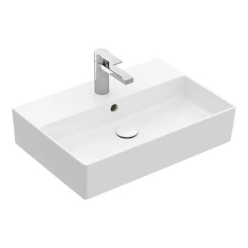 Villeroy & Boch 4A226001 - Seinään asennettava pesuallas MEMENTO 60x42 cm keramiikka/valkoinen