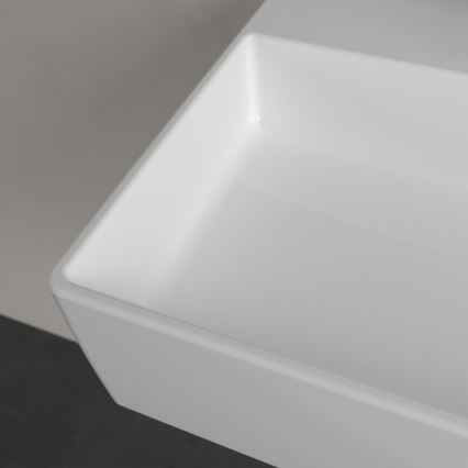 Villeroy & Boch 4A226G01 - Seinä- tai tasolle asennettava pesuallas MEMENTO 60x42 cm keramiikka/valkoinen