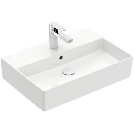 Villeroy & Boch 4A226G01 - Seinä- tai tasolle asennettava pesuallas MEMENTO 60x42 cm keramiikka/valkoinen