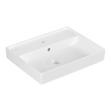 Villeroy & Boch 4A335501 - Seinäasennettava pesuallas COLLARO 55x44 cm keramiikka/valkoinen