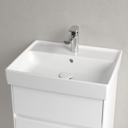 Villeroy & Boch 4A335501 - Seinäasennettava pesuallas COLLARO 55x44 cm keramiikka/valkoinen