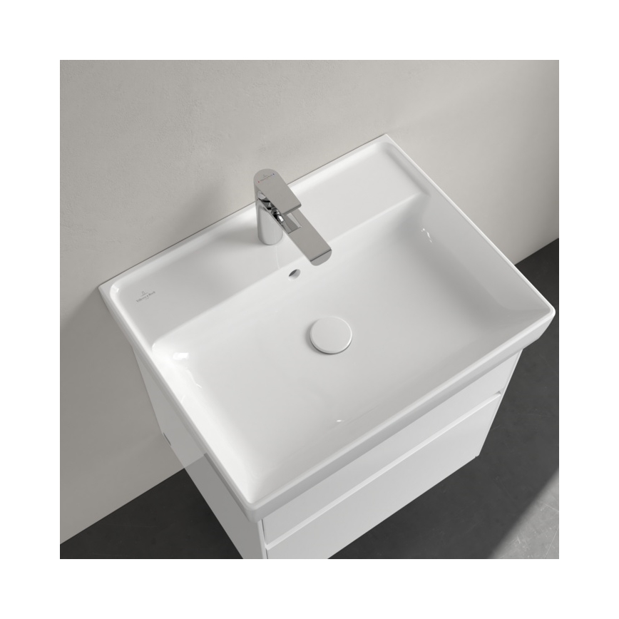 Villeroy & Boch 4A336001 - Seinäasennettava pesuallas COLLARO 60x47 cm keramiikka/valkoinen