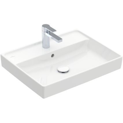 Villeroy & Boch 4A336001 - Seinäasennettava pesuallas COLLARO 60x47 cm keramiikka/valkoinen