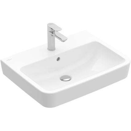 Villeroy & Boch 4A415501 - Seinään asennettava pesuallas O.NOVO 55x46 cm keramiikka/valkoinen