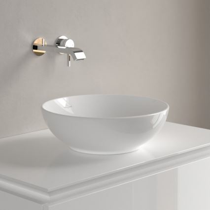 Villeroy & Boch 4A450001 - LOOP&FRIENDS pöytätason pesuallas Ø 38 cm, keramiikka/valkoinen