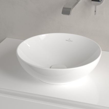 Villeroy & Boch 4A450001 - LOOP&FRIENDS pöytätason pesuallas Ø 38 cm, keramiikka/valkoinen
