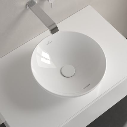 Villeroy & Boch 4A450001 - LOOP&FRIENDS pöytätason pesuallas Ø 38 cm, keramiikka/valkoinen
