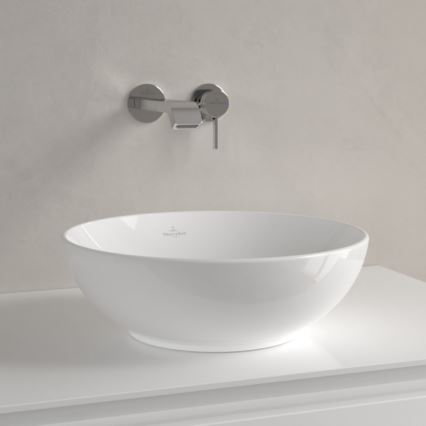 Villeroy & Boch 4A450001 - LOOP&FRIENDS pöytätason pesuallas Ø 38 cm, keramiikka/valkoinen