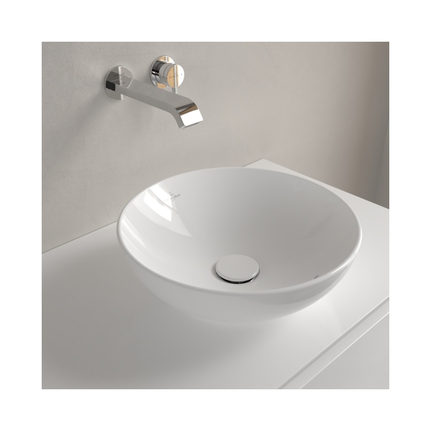 Villeroy & Boch 4A450001 - LOOP&FRIENDS pöytätason pesuallas Ø 38 cm, keramiikka/valkoinen