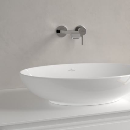 Villeroy & Boch 4A470101 - Tason päälle asennettava pesuallas LOOP&FRIENDS 56x38 cm keraaminen/valkoinen