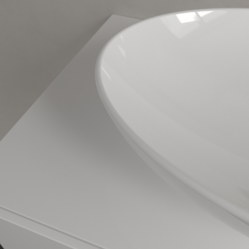 Villeroy & Boch 4A4701R1 - Pöytätason pesuallas LOOP&FRIENDS 56 x 38 cm keramiikka/valkoinen