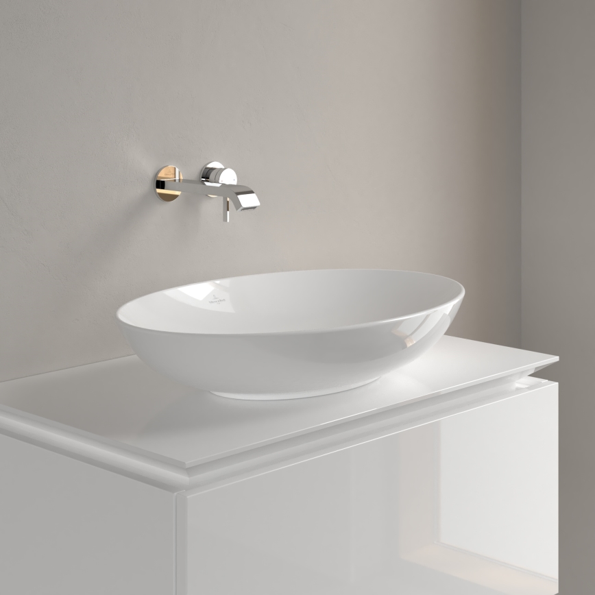 Villeroy & Boch 4A480001 - Pöytätason pesuallas LOOP&FRIENDS 62x42 cm keramiikka/valkoinen