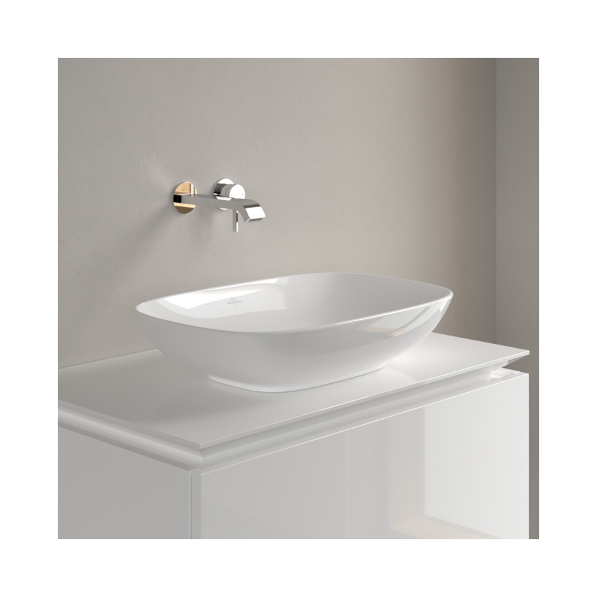 Villeroy & Boch 4A490001 - Pöytätason pesuallas LOOP&FRIENDS 56x38 cm keramiikka/valkoinen