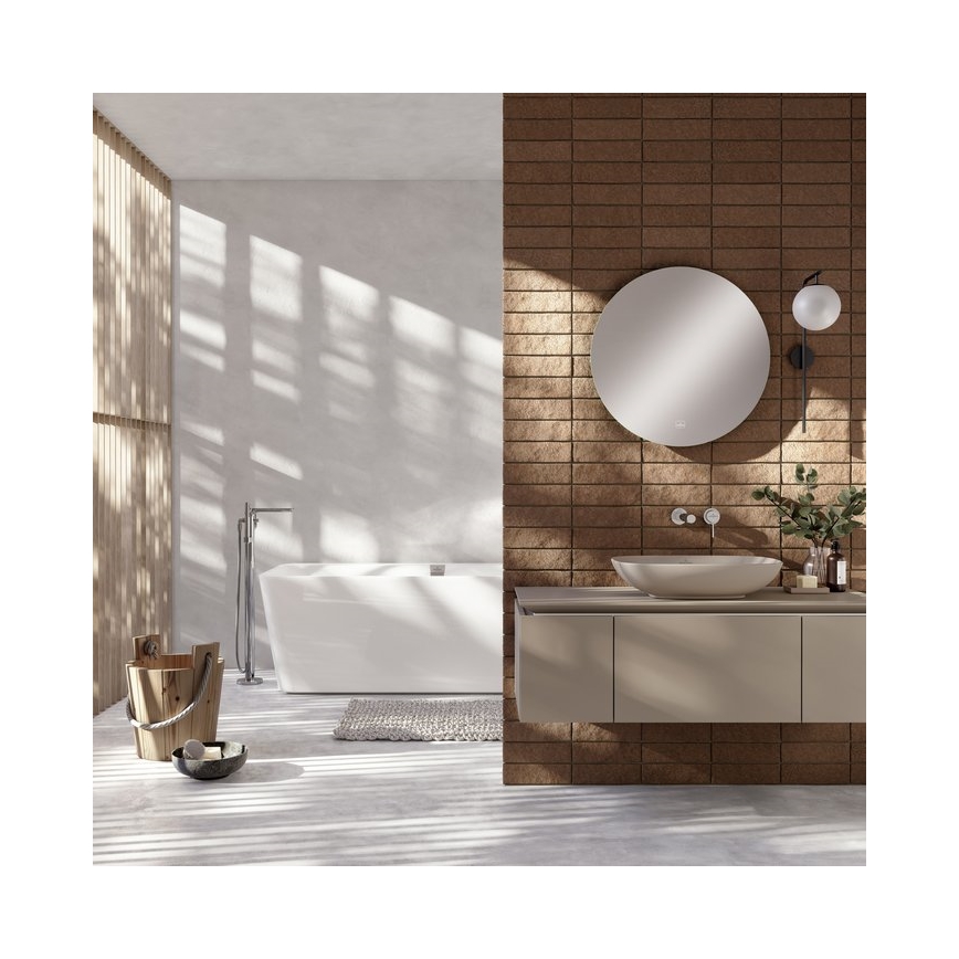 Villeroy & Boch 4A500001 - LOOP&FRIENDS tasolle asetettava pesuallas 62x42 cm keramiikka/valkoinen
