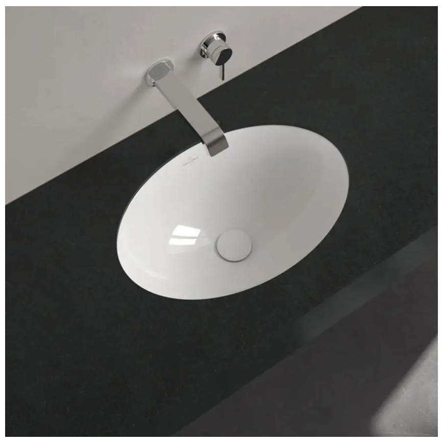 Villeroy & Boch 4A530001 - Upotettava pesuallas LOOP&FRIENDS 43x29 cm keraaminen/valkoinen